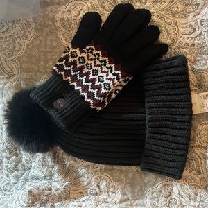 NWT Hat & Glove set